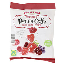 SWEET LAND Gommes fruitées, Panna Cotta