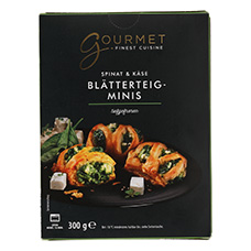 GOURMET Apéro Snacks Spinat & Käse