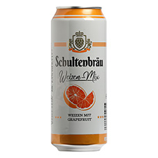 SCHULTERBRÄU Weissbier-Mix Grapefruit 2.5 % Vol.