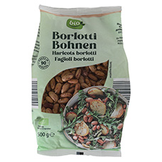 BIO Hülsenfrüchte Borlotti Bohnen