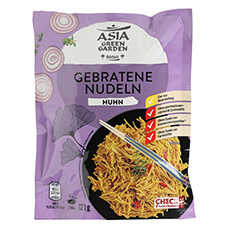 ASIA GREEN GARDEN Gebratene Nudeln mit Huhn-Geschmack