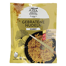 ASIA GREEN GARDEN Gebratene Nudeln Thai-Curry