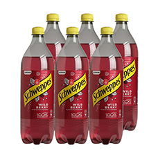 SCHWEPPES The Original Wild Berry, pack de 6