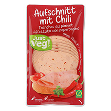 JUST VEG! Vegetarischer Aufschnitt mit Chili