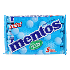 MENTOS Bonbons 5er-Pack, Mint