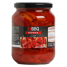 BBQ Salat Paprika
