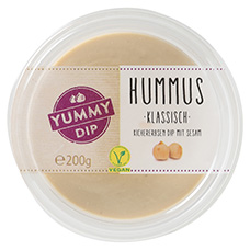 YUMMY DIP Houmous, classique