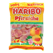 HARIBO Fruchtgummi Pfirsiche