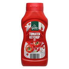 LE GUSTO Ketchup à la tomate, piquant