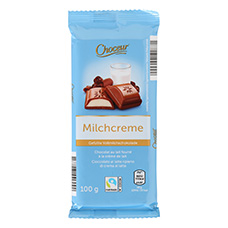 CHOCEUR Schoko gefüllt, Milchcreme