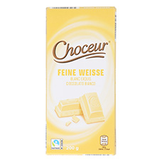 CHOCEUR Weisse Schokolade, Feine Weisse