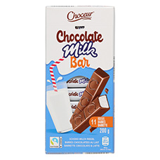 CHOCEUR Schokoriegel, Milchcreme