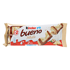 KINDER Bueno White, pack de 6
