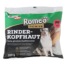ROMEO SELECT Kaumix für Hunde, Rinderkopfhaut