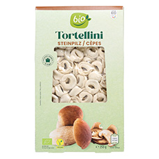 BIO Teigwaren gefüllt, Steinpilz