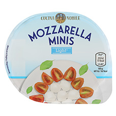 CUCINA NOBILE Mozzarella Bambini, allégée