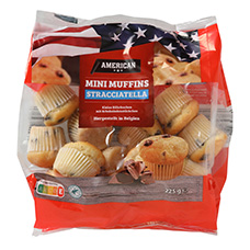 AMERICAN Mini Muffins, Stracciatella