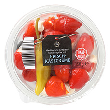 WONNEMEYER Kirschpaprika, Frischkäsecreme