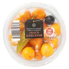 WONNEMEYER Kirschpaprika, Frischkäsecreme