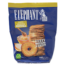 ELEPHANT Laugen Bretzelringe Honig-Senf-Zwiebel