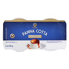 CUCINA Italienisches Dessert Panna Cotta, 2er-Pack