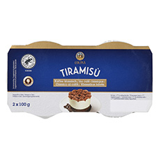 CUCINA Italienisches Dessert Tiramisu, 2er-Pack