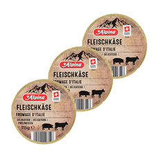 ALPINA Fleischkäse, 3er-Pack