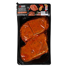 BBQ Schweinssteak vom Nierstück Mediterran