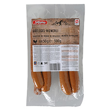 ALPINA Geflügel Wienerli, 6er- Pack