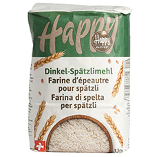 HAPPY HARVEST Farina di spelta per spätzli