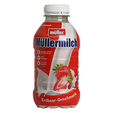 MÜLLER Müllermilch, Erdbeer