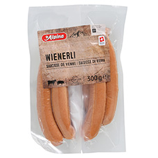 ALPINA Saucisses viennoises, pack de 6