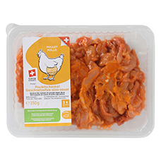 COUNTRY'S BEST Émincé de cuisse de poulet aigre-doux