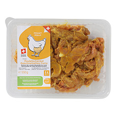 COUNTRY'S BEST Émincé de cuisse de poulet au curry
