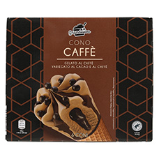 Cono gelato caffè