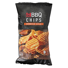 BBQ Chips riffel Barbecue Style