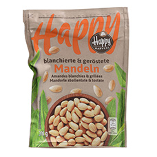 HAPPY HARVEST Mandeln blanchiert & geröstet