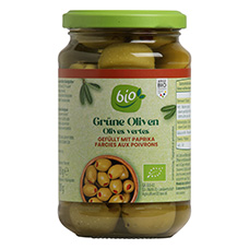 BIO Olive greche, peperone