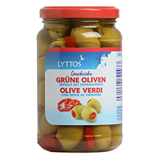 LYTTOS Olive greche, peperoni