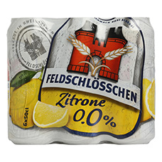 FELDSCHLÖSSCHEN Zitrone Alkoholfrei 6er-Pack, 0.0 % Vol.
