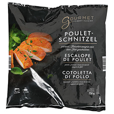 GOURMET Pouletschnitzel, paniert