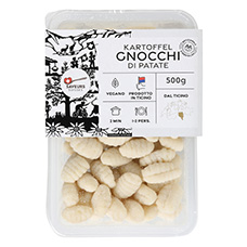 SAVEURS SUISSES Gnocchi di patata alla ticinese
