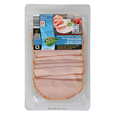 NATURE SUISSE Jambon de poitrine de dinde en tranches fines, paprika