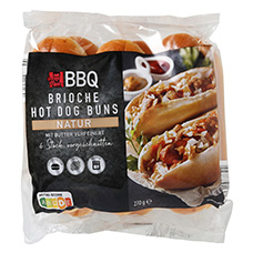 BBQ Pan brioche per hot dog