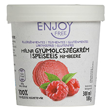 ENJOY FREE Glace végane, Framboise
