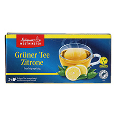 WESTMINSTER Grüner Tee, Zitrone