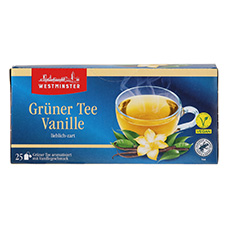 WESTMINSTER Grüner Tee, Vanille