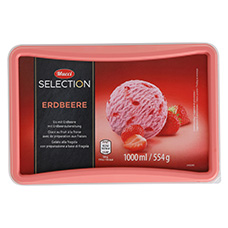 MUCCI Premium Glace à la fraise