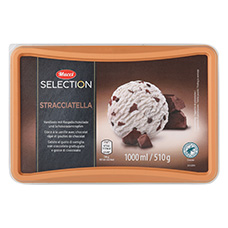 MUCCI Premium Glace à la straciatella