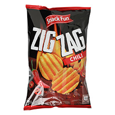 SNACK FUN Zig Zag Chips piment 